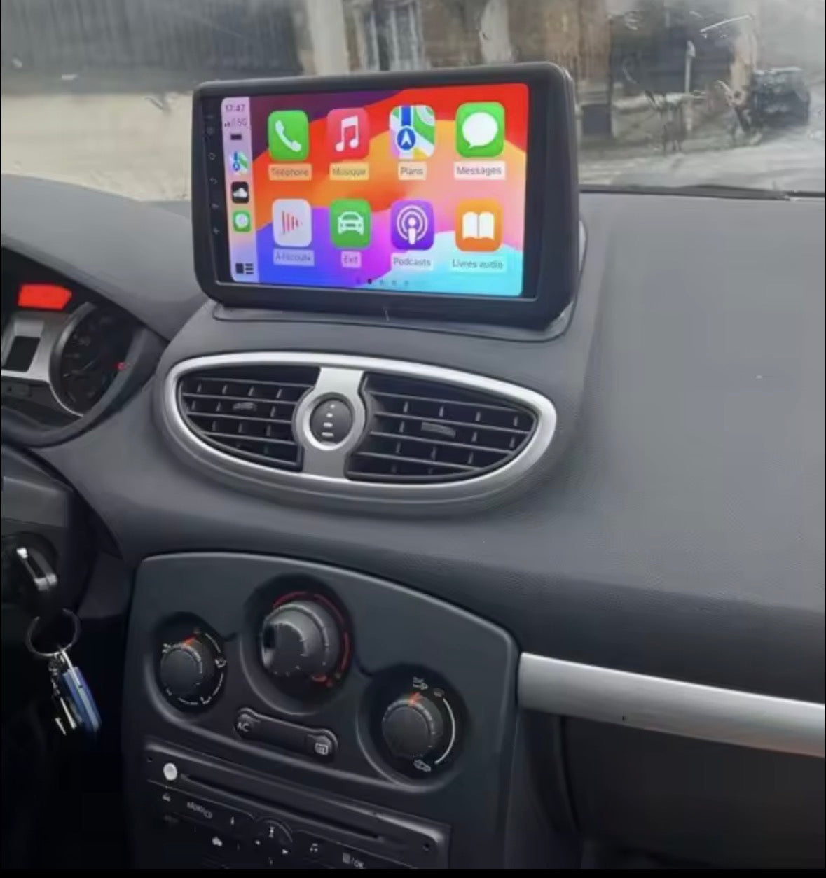 Écran CarPlay Clio 3