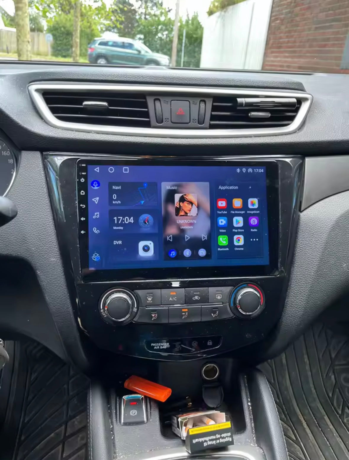 Écran CarPlay Nissan Qashquai et Xtrail