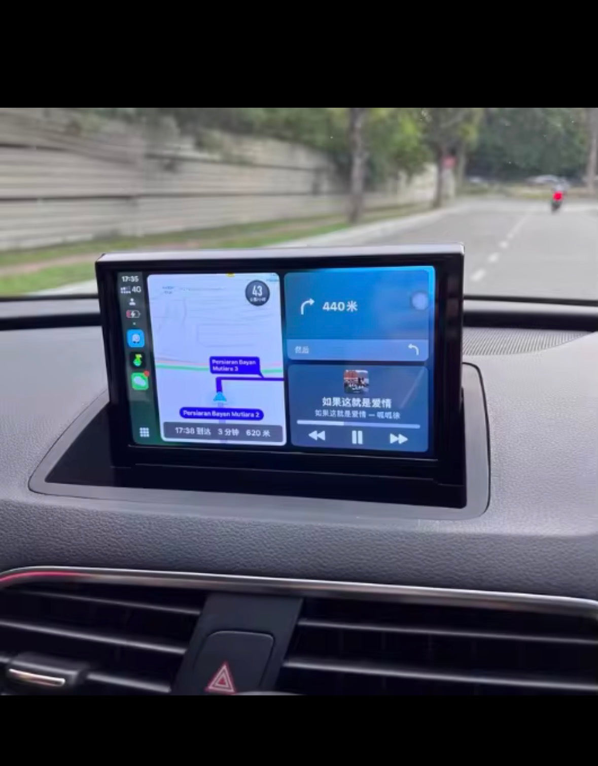 Écran Auto CarPlay Audi A3