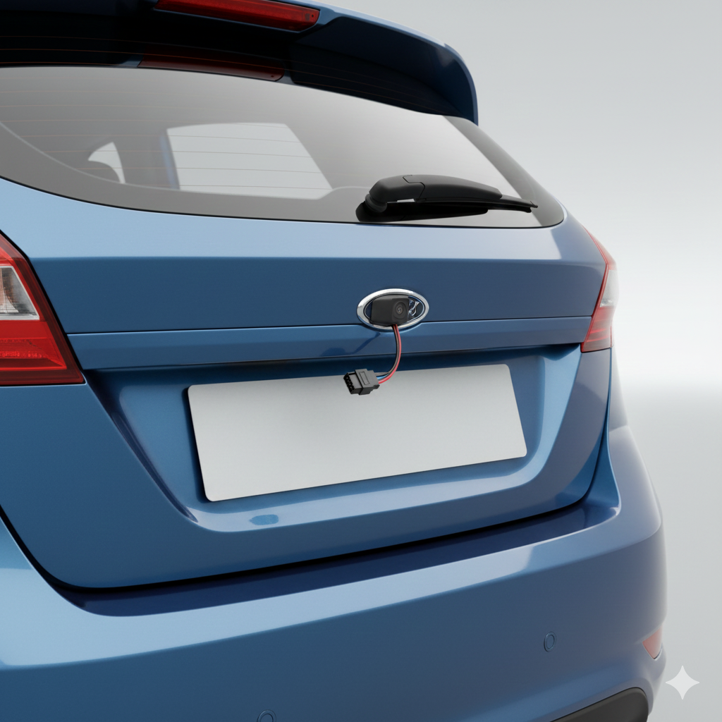 Caméra de recul – Ford Fiesta Mk7 (2008–2017)